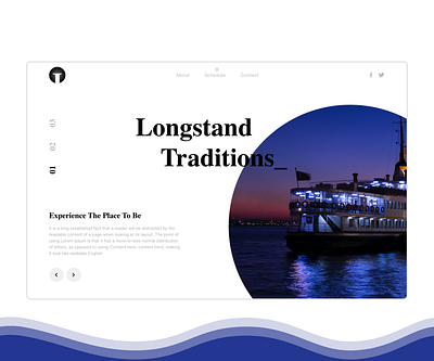 Longstand Traditions - Hero Section Design branding branding design clean clean ui design landingpage logo logodesign minimal modern trending typography typography design uidesign uiux uxdesign web webdesign webdesigning website