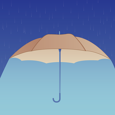 Umbrella design illustration illustrator umbrella