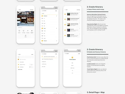 Final screens for travel app travel travel app ux ui