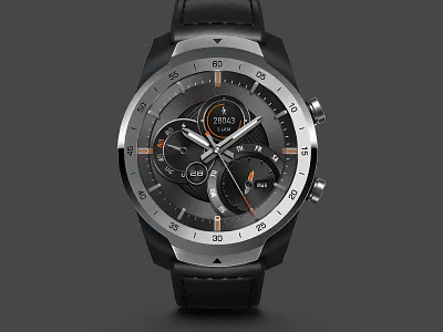Machine classwatch illustration masculine smartwatch watchface