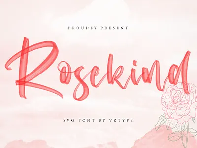 Rosekind SVG Font brush brush font brush fonts calligraphy font calligraphy fonts dry font font design fonts fonts collection handwritten handwritten font modern calligraphy script script fotns signature signature font svg svg font svg fonts