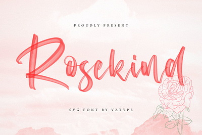 Rosekind SVG Font brush brush font brush fonts calligraphy font calligraphy fonts dry font font design fonts fonts collection handwritten handwritten font modern calligraphy script script fotns signature signature font svg svg font svg fonts