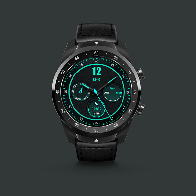 Fluorescence classwatch illustration smartwatch watchface