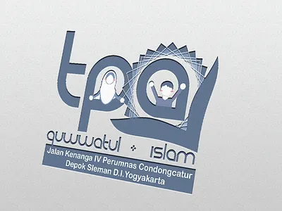 TPQ Quwwatul Islam Logo branding design flat illustration logo logodesign minimal portfolio typography vector
