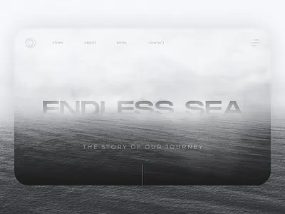 Parallax animation in web-design animation black black and white figma gif landing minimalism parallax parallax effect parallax scrolling parallax website smart animate transition ui web design website design white