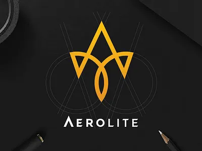 Aerolite Logo design Concept branding design graphicdesign logo logodesign minimal typography ui ux vector