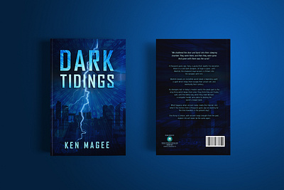 Dark Tidings Book Cover ancient book book cover book cover design book cover mockup fiction graphic design magic