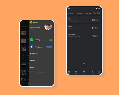 Simple Music Player with Neumorphism (Mockup #1) mobile music music app music app design music app ui music player design music player ui musixmatch nantapix neumorphism