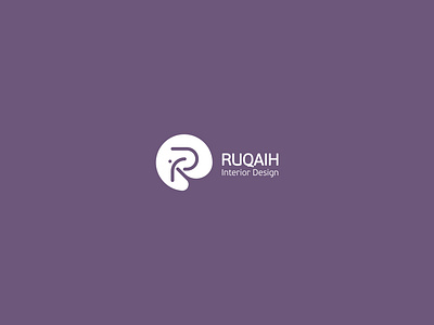 Personal logo - RuQaih interior design branding interior design logo logodesign personal brand sparkle