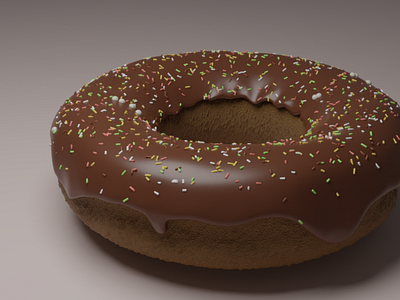 Donut 3D 3d blender design donut illustration