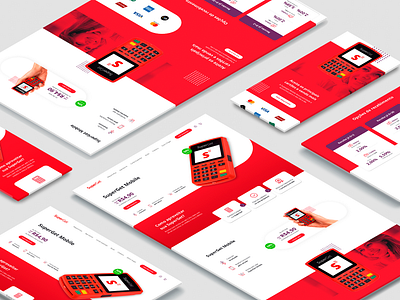 SuperGet - Redesign card machine cartão cartão crédito challenge course credit card desafio desktop interface maquininha mobile redesign responsive study superget ui uiboost ux