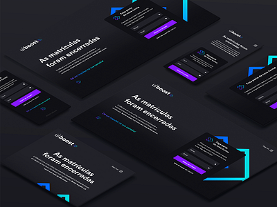 Ui Boost Challenge course flatdesign form grid interface landingpage minimal subscription ui uiboost uidesign uiux userinterface webdesign