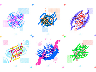 The Best Day Ever animal brand color design illustration lettering logo rgb skull typography whale