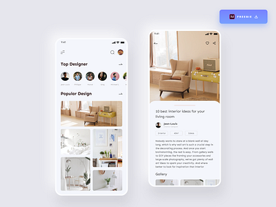 Daily UI Challenge 077/100 - Interior Design App - (Freebie) 100uichallenge adobe xd ankur tripathi app design daily 100 challenge dailychallenge dailyui dailyuichallenge free adobexd free download freebie freebie xd freedownload interior interior decor interior design interior design app interiordesign app uidesign