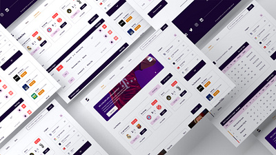 Footballing Website adobexd casbamedia staticweb uidesign xd