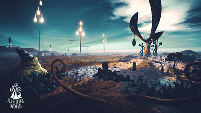 Strange Lantern assets envoirnment fantasy fantasy art illustration landscape moon planet scifi unity