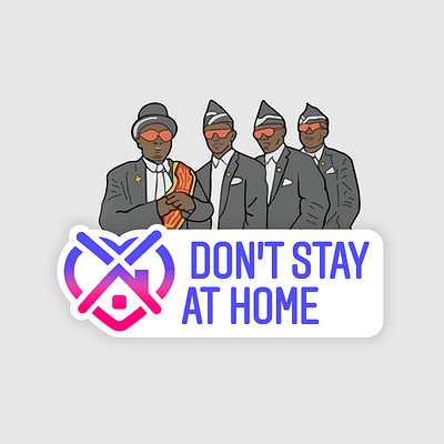 Don't Stay at Home dance fun stay at home sticker sticker instagram vector