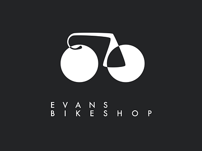 Bikeshop logo bicycle bike cycle flat logo logodesign logotype minimal