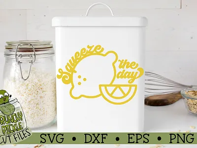 Squeeze the Day SVG Cut File cricut cut file design silhouette cameo svg tshirt design