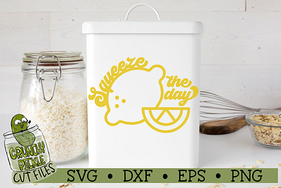 Squeeze the Day SVG Cut File cricut cut file design silhouette cameo svg tshirt design