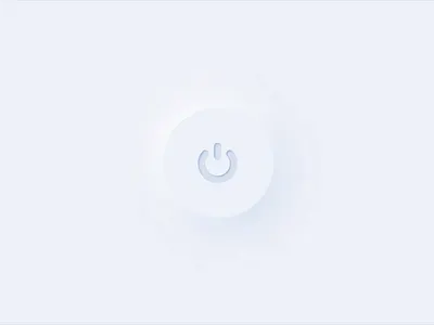 Neumorphic Button button hello dribble neumorphic neumorphism ui