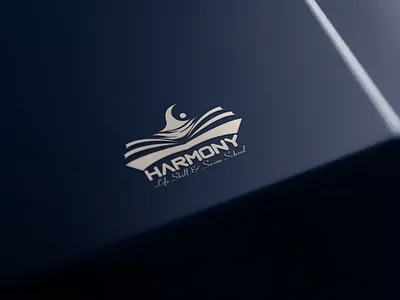 A Logo for a Swimming School called Harmony. logodesign illustrator photoshop