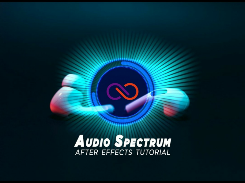 Example of Audio Spectrum Template for my youtube Channel.