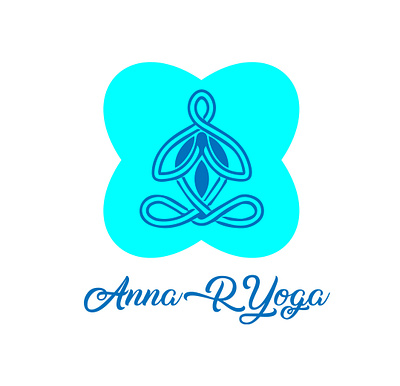 AnnaRYoga advertising branding graphicdesign logo logo design