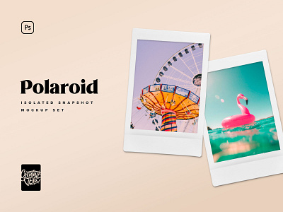 Polaroid Snapshot Picture Mockup Templates branding clipart design download frame fujifilm image isolated mockup mockup psd photo photoshop polaroid snapshot template veila