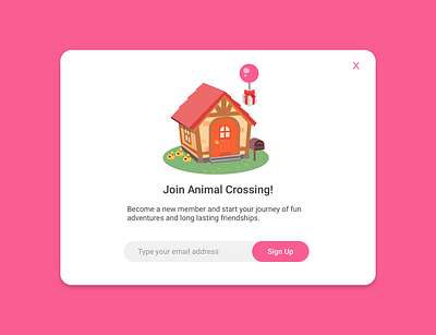 Daily UI Challenge Day 016- Pop-Up / Overlay animalcrossing dailyui design game art gamedesign gaming graphicdesign illustration logodesign overlay popup popupdesign uidesign uxuidesign vectorart