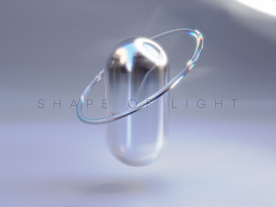 Shape of Light branding design icon illustration image