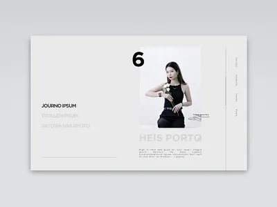 Lucky -- Lady animated app clean concept dashboard flat gif grey ios iphone lady landingpage minimal mobile responsive simple ui ux web website