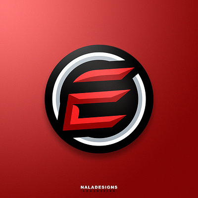 E Logo branding design esport identity design illustrator letter logo logo design photoshop vector