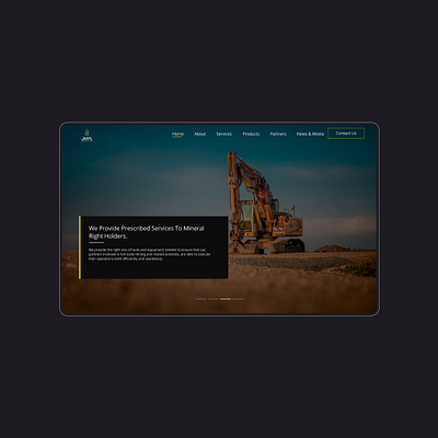 JMPL branding ghana mining ui ux website