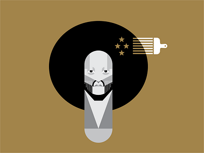 CK Black black black and white branding caricature colin geometric illustration kaepernick manifesto nfl nike protest sport united usa flag vector