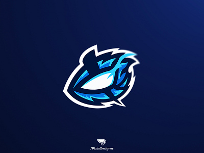 Mascot Logo for NEG blue branding esportlogo esportslogo eye eye logo logo logogaming mascot mascot design mascot logo sportlogodesign