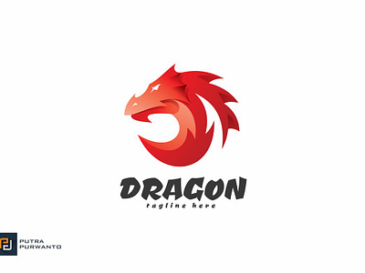 Dragon - Logo Template by putra_purwanto on Dribbble