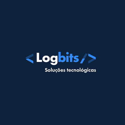 logbits logo design concept branding logo logo design logodesign logotype vector