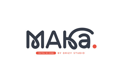 Maka Typeface design display font display fonts drizy font font design fonts collection handpicked ligature luxury font minimal font modern font modern fonts new popular font sans serif sans serif font serif font serif fonts trending trendy