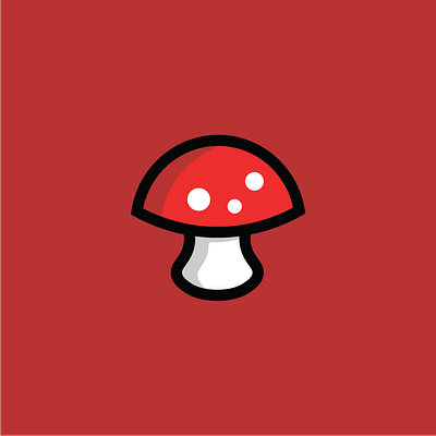 mushroom art branding design icon illustration illustrator logo logo design logodesign logos logotype minimal vector