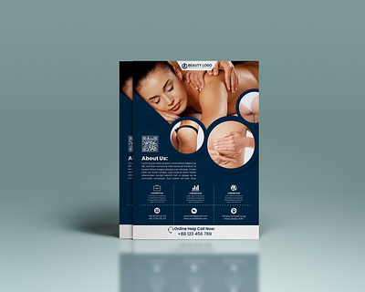 Spa Flyer / Beauty Flyer beauty beauty clinic beauty spa flyer body body care body message butt meassage butt meassage cosmetics fitness flyer hair salon health care oil message skin theraphy woment woment