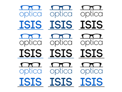 optica isis model 7 adobe illustrator design illustration logo vector