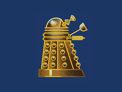 Mini Monsters - Dalek dalek doctor who exterminate illustration sci fi sci fi