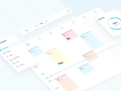 Calendar web app agenda calendar calendar app calendar design calendar ui conference crm dashboard dashboard ui management meeting planning product design project schedule scheduler settings task timeline week