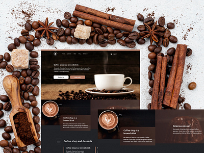 Coffee shop coffe. coffee coffeeshop illustrator photoshop sketch ui uiux ux