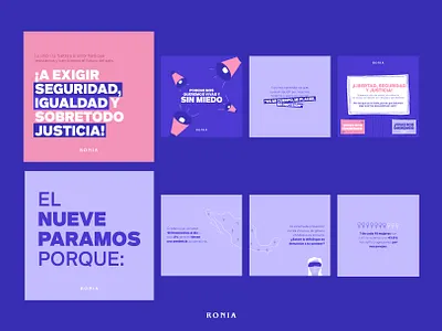 RONIA SOCIAL MEDIA | 8M carrousel design facebook feminism instagram socialmedia woman power women empowerment