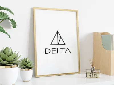 Delta logo design brand design brand identity branding branding design design graphic design logo logo design logotype minimal