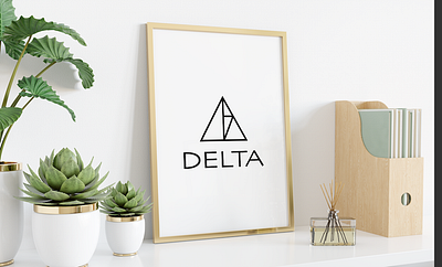 Delta logo design brand design brand identity branding branding design design graphic design logo logo design logotype minimal