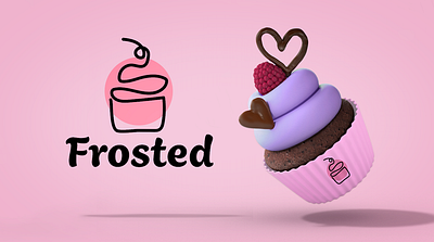 Frosted logo design brand design branding branding design design graphic design graphics logo logo design logos vector