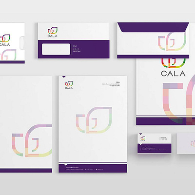 cala brand identity logo design